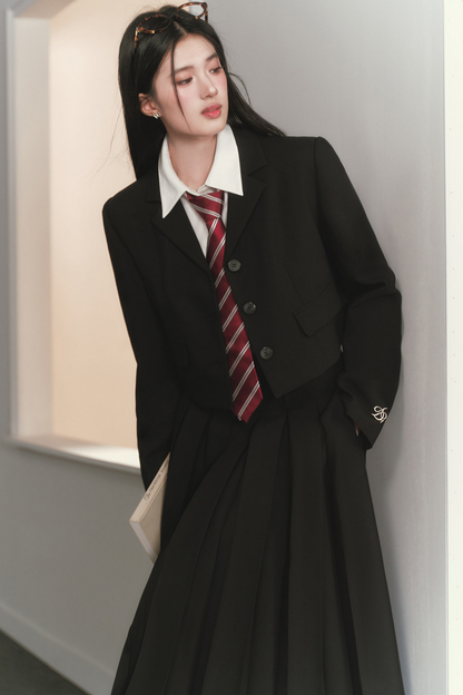 Short Blazer Workwear Jacket