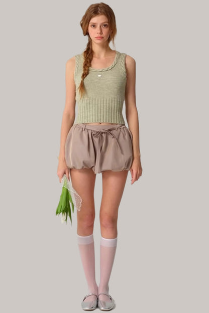 Charming U-Neck Pullover