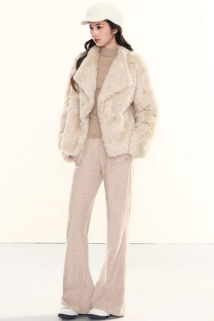 Ribbed Waist-Cinching Knit Sweater