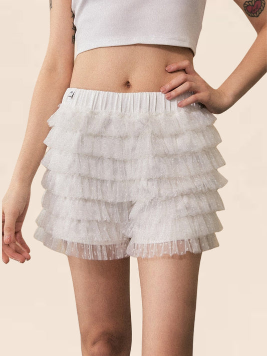 Süße Babes Puffy Shorts Hose