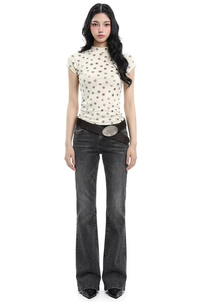 Spicy Girl Polka Dot Top