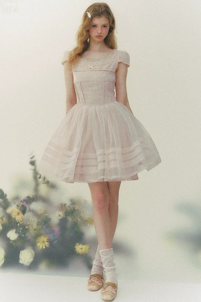 Ballet Dreamland Puff Sleeve Dress
