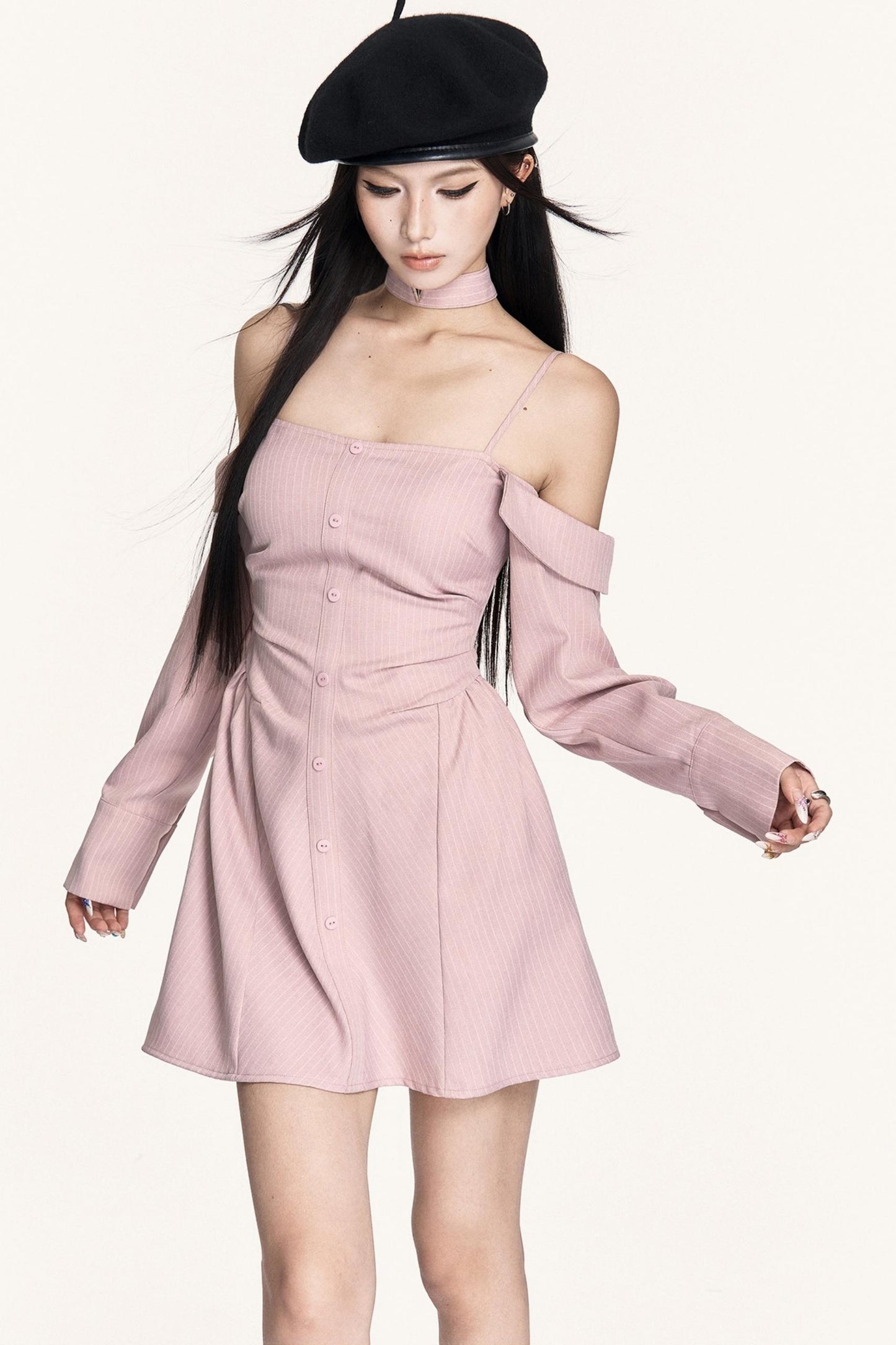 Retro Intelligence Striped Sundress