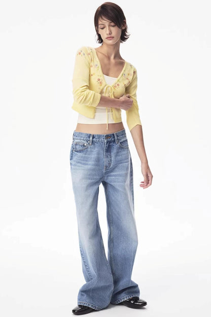 Tencel Summer Knit Cardigan Top