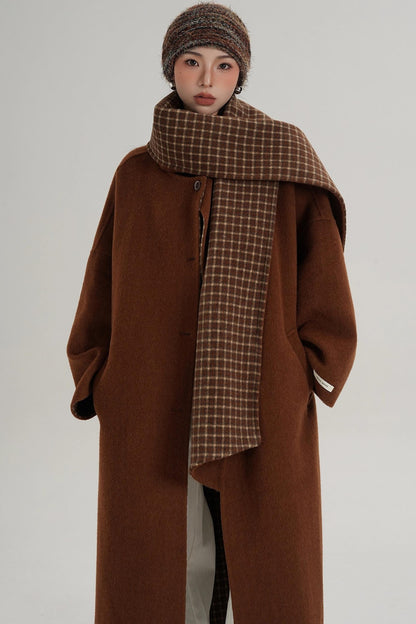 Classic Wool Tweed Coat