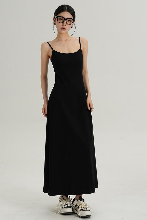 Minimalist Suspender Sleeveless Dress