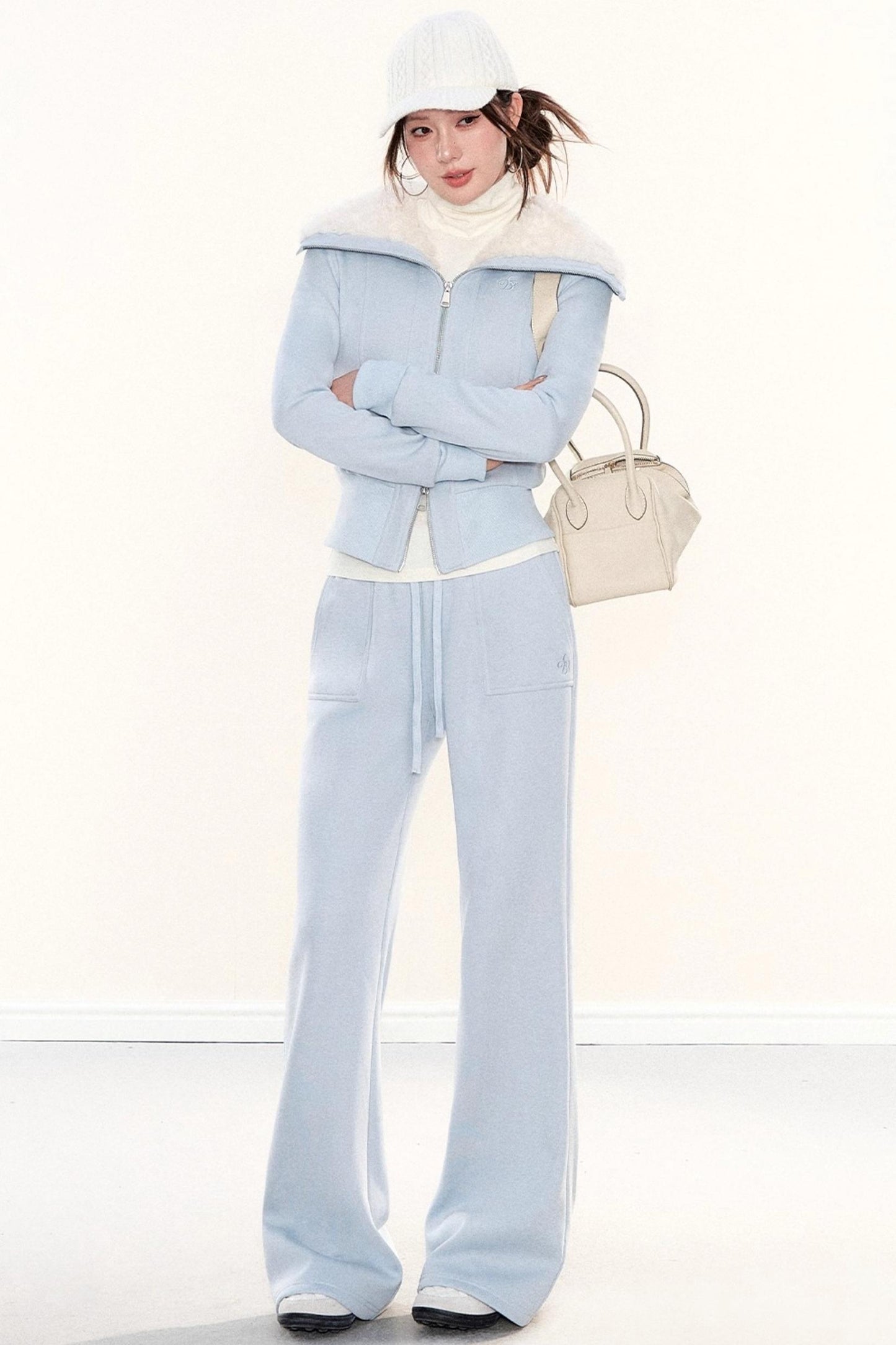 High-Neck Slimming Top