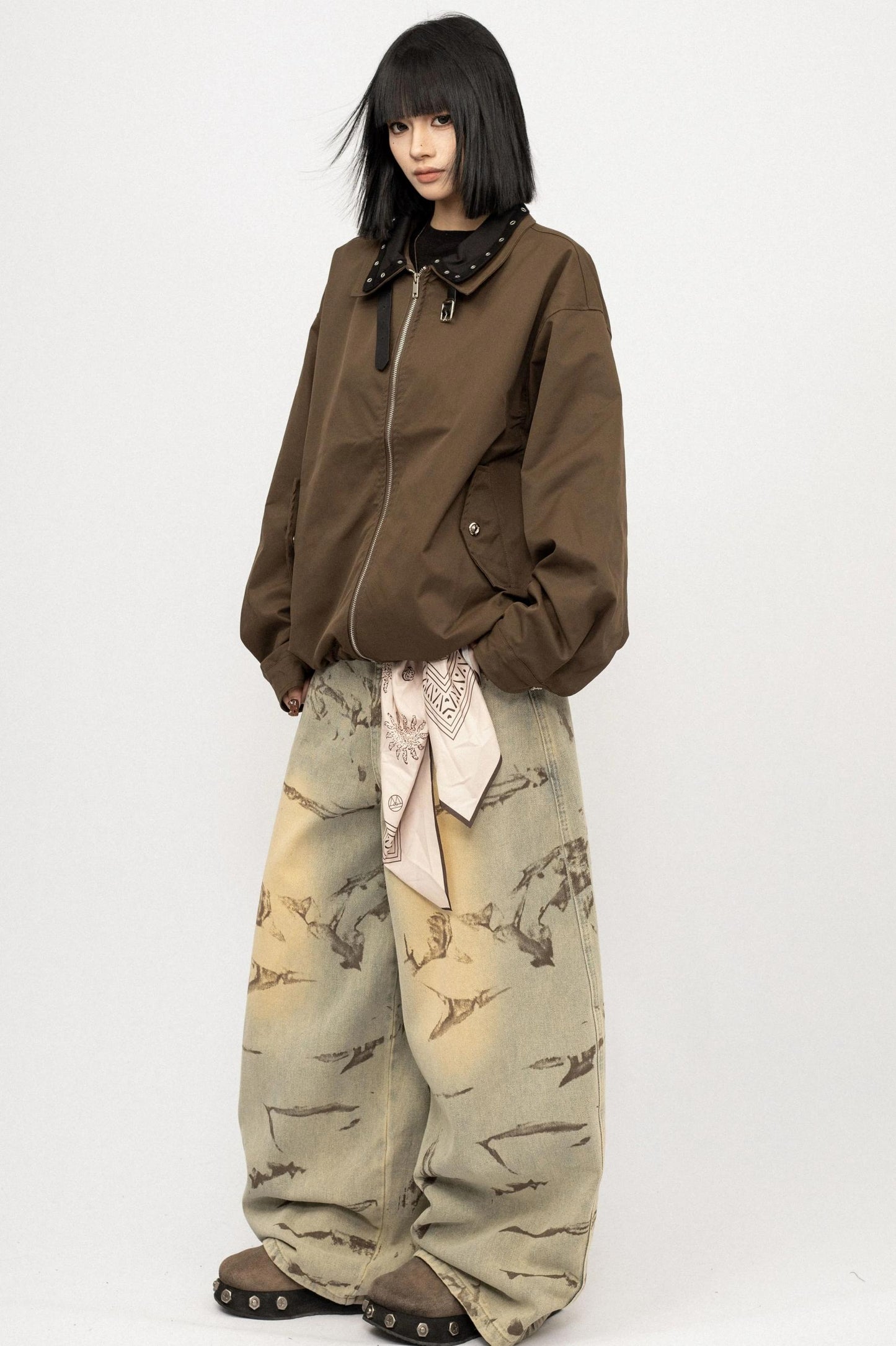 Vintage Hot Girl Lapel Jacket