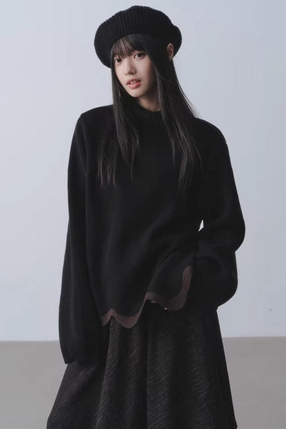 Apocalyptic Coastline Knitted Sweater