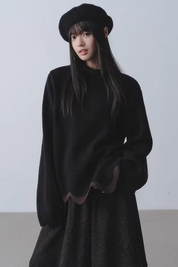 Apocalyptic Coastline Knitted Sweater