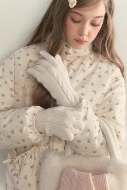 Arctic Twist Fleece Gloves