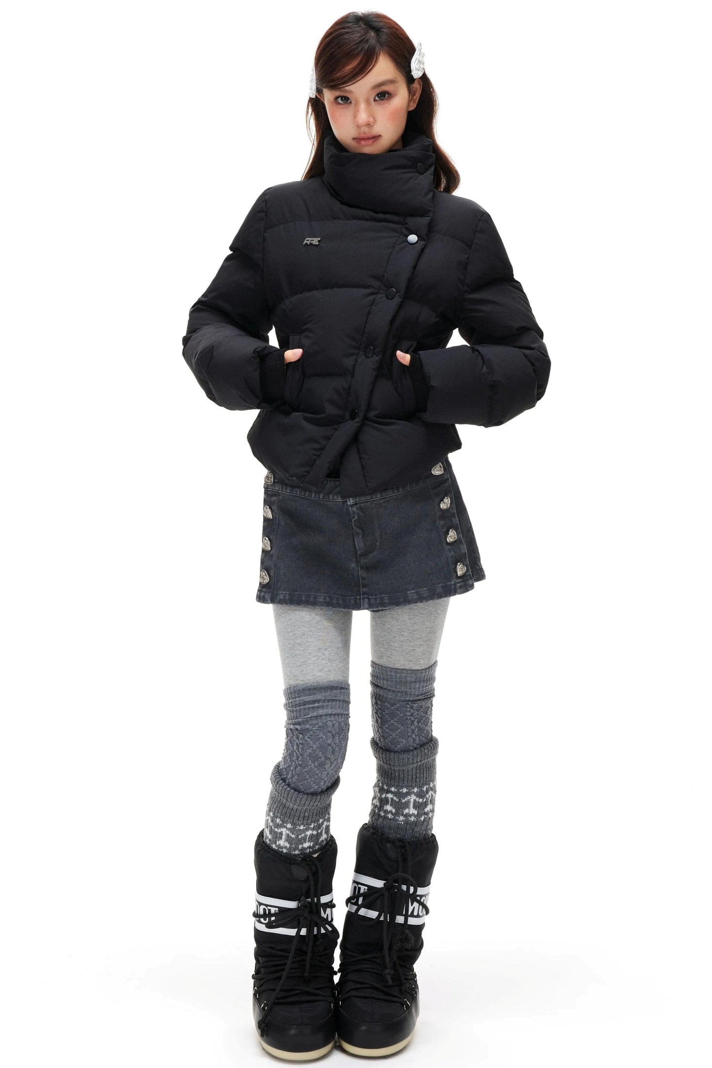 Retro Stand Collar Cotton Jacket