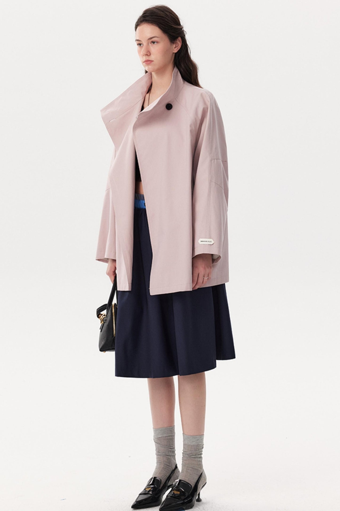 French Pink Trench Coat