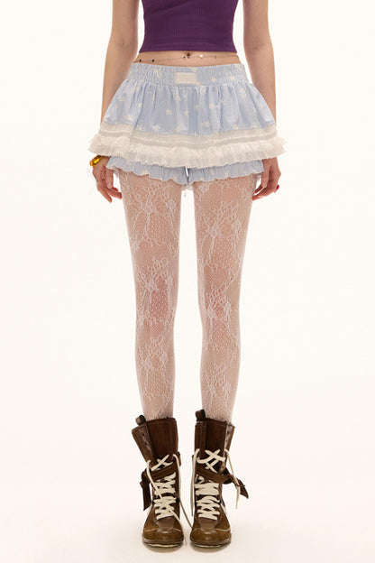 Summer Floral Bustier Skirt