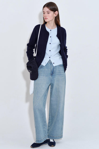 Sweet Layered Fake Two Piece Knitted Top