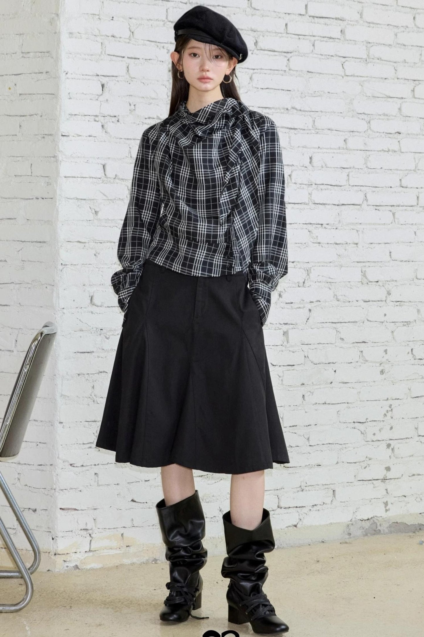 Black Slimming Skirt