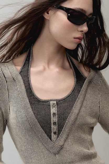 Genesis V-Neck Knitted Base Shirts