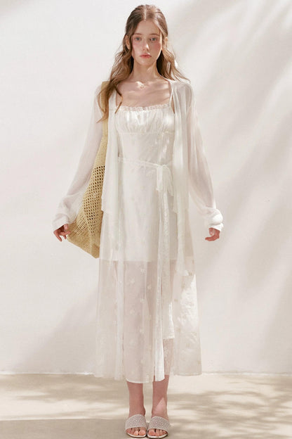 Lyocell Lace Embroidery Dress