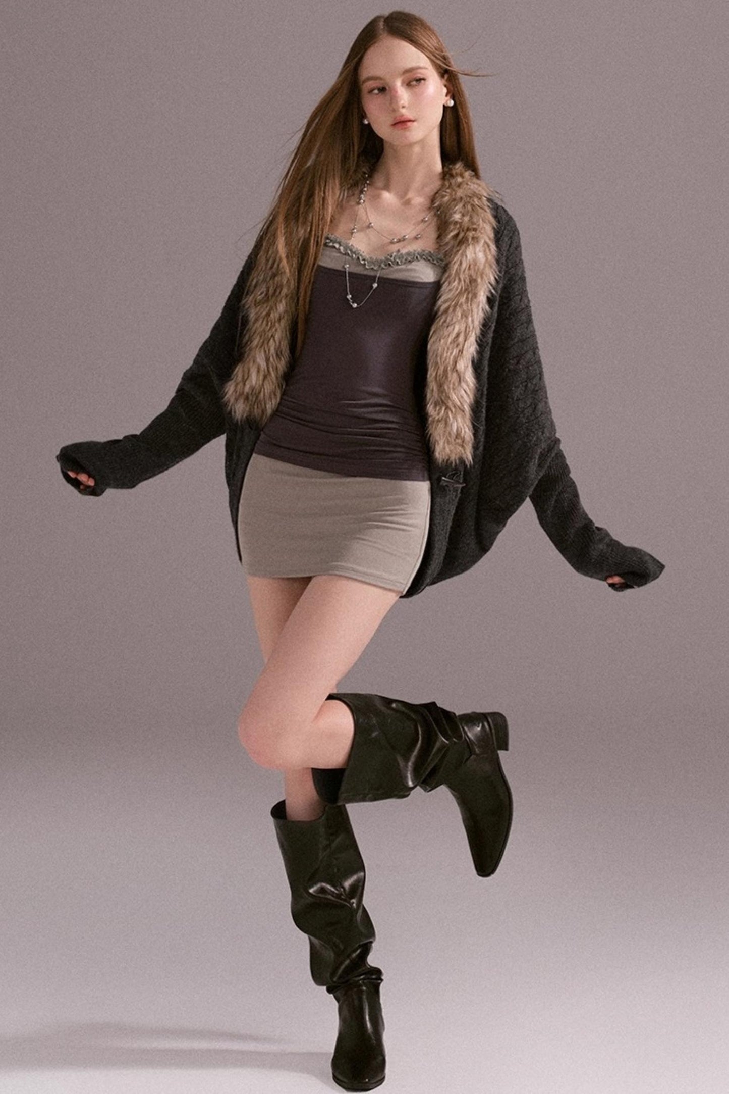 Hot Girl Lace Wrap Dress