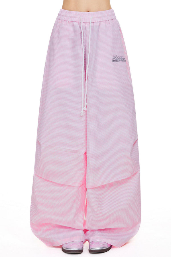 American Retro Striped Wide-Leg Pants