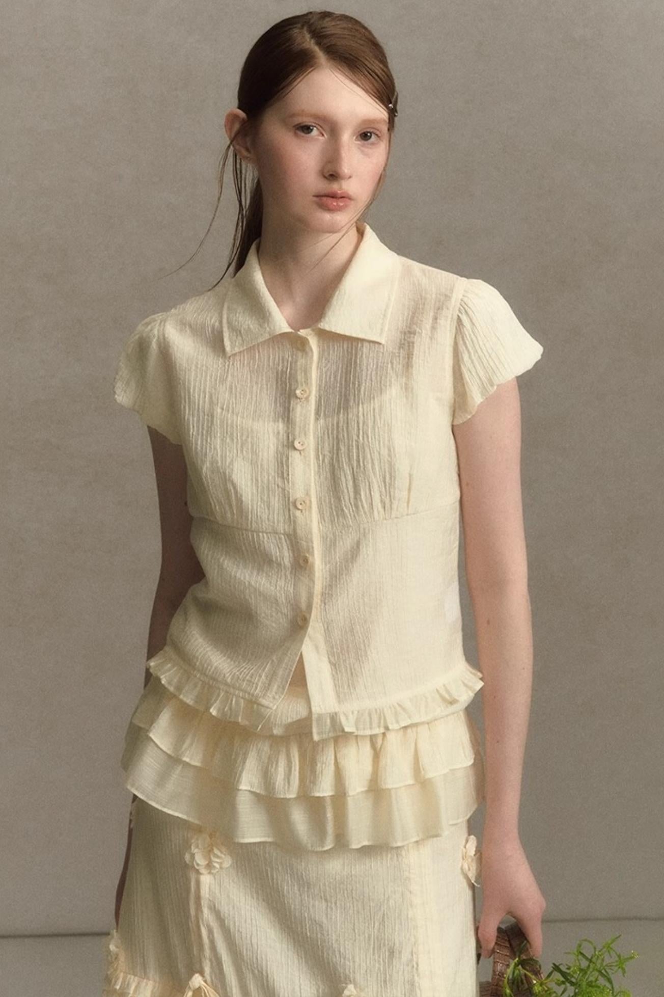 Fantasy Bustier Skirt With Suspenders Set-Up