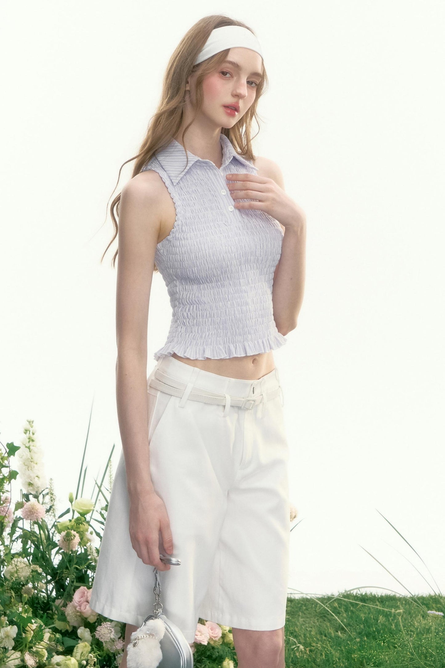 Lily of the Valley Slim Lace Vest Set-Up