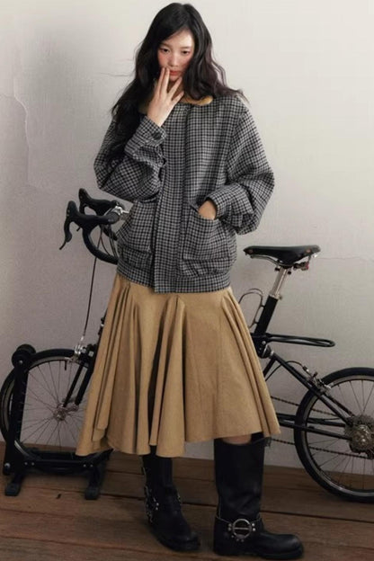 Edge Large Irregular Skirt