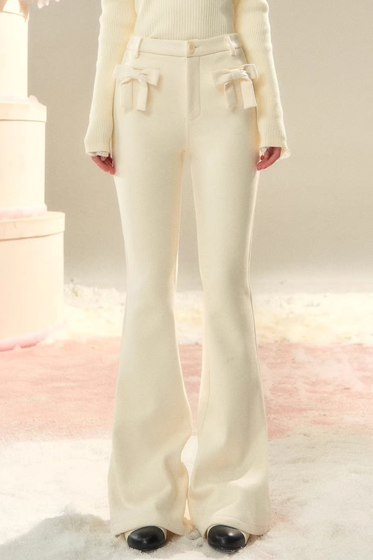 Magic Fleece-Lined Flared Pants