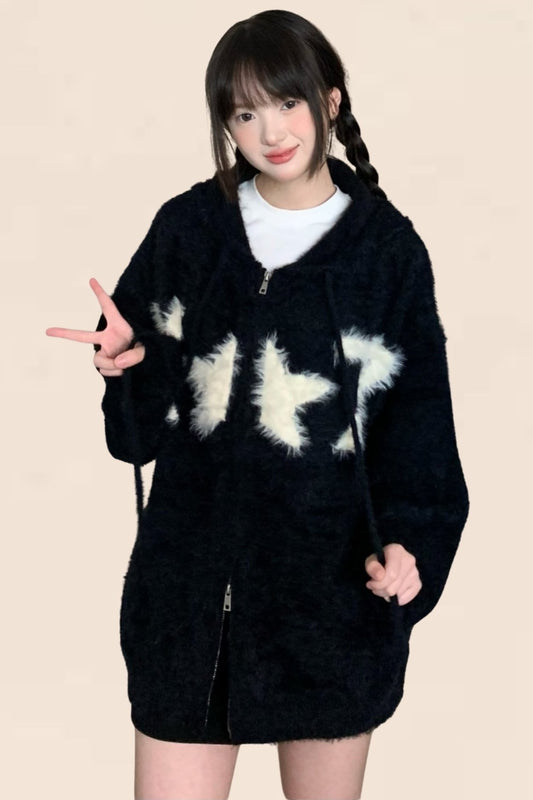 Fashion Celebrity Trend Fur Coat