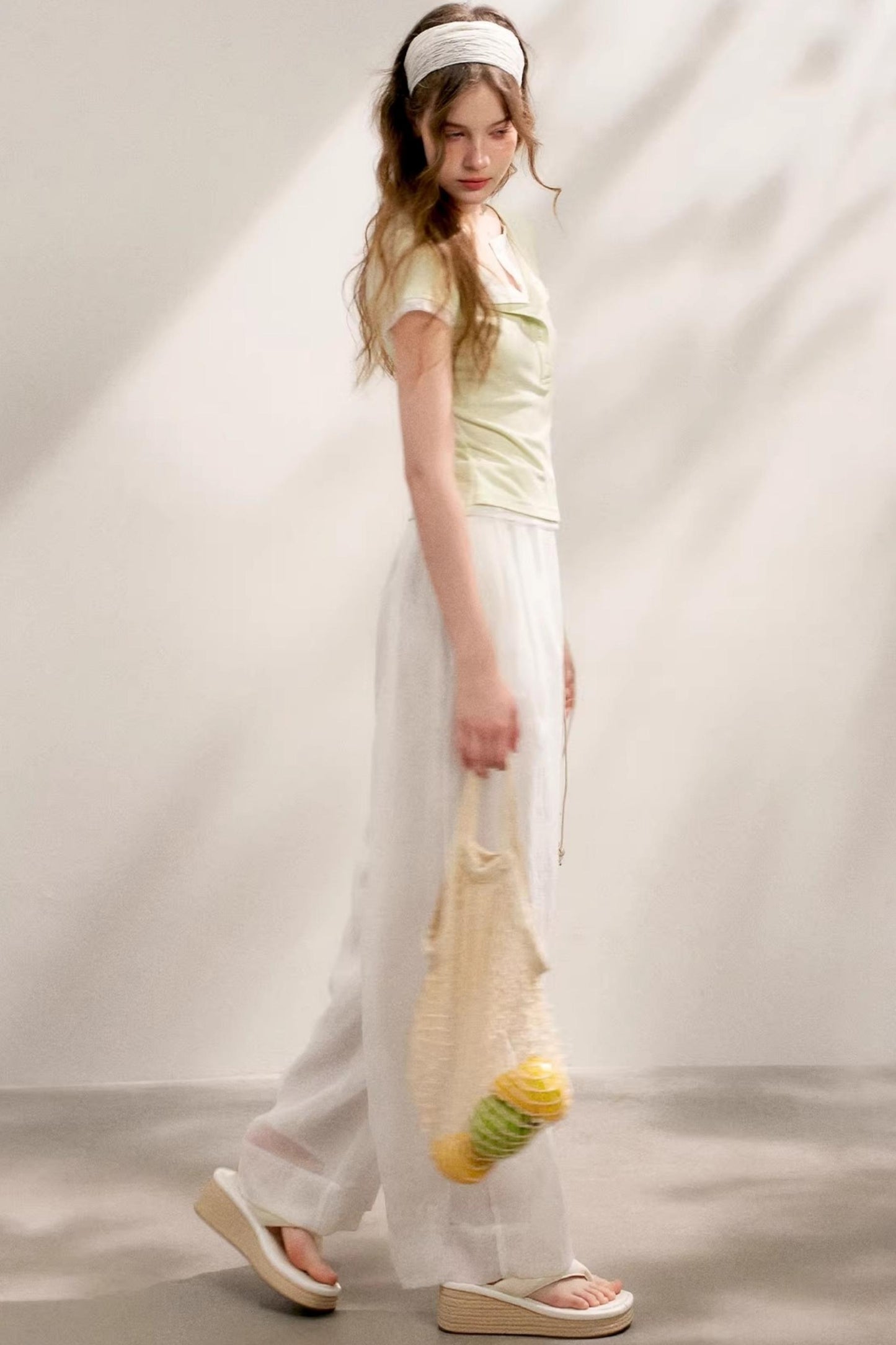 Green-Yellow Layered Tee