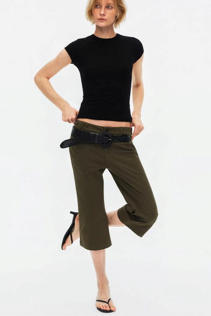 Vintage Exposed Seam Flared Jeans