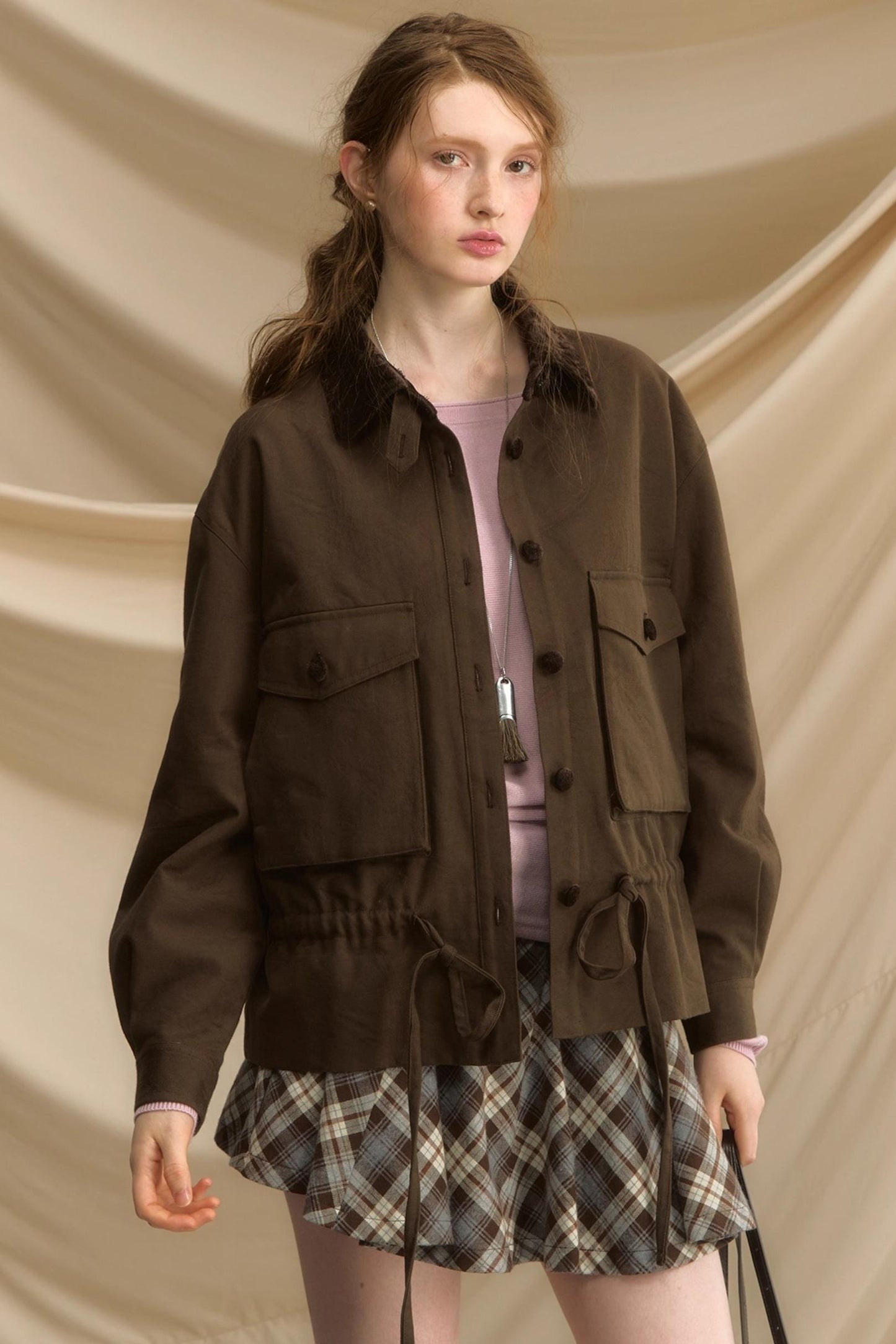 Old Poetry Leather Brown Jacket