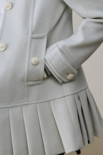 Winter Lapel Woolen Coat