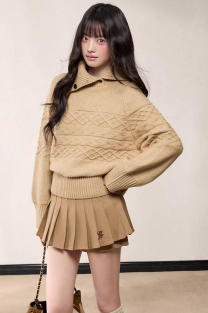 Autumn Batwing Knit Sweater
