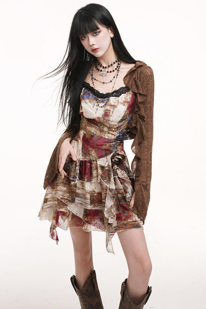 Small Brown Cardigan