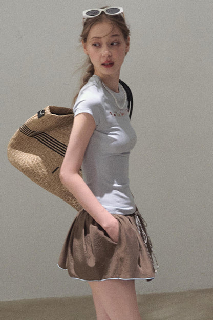 Copper Umbrella Skirt