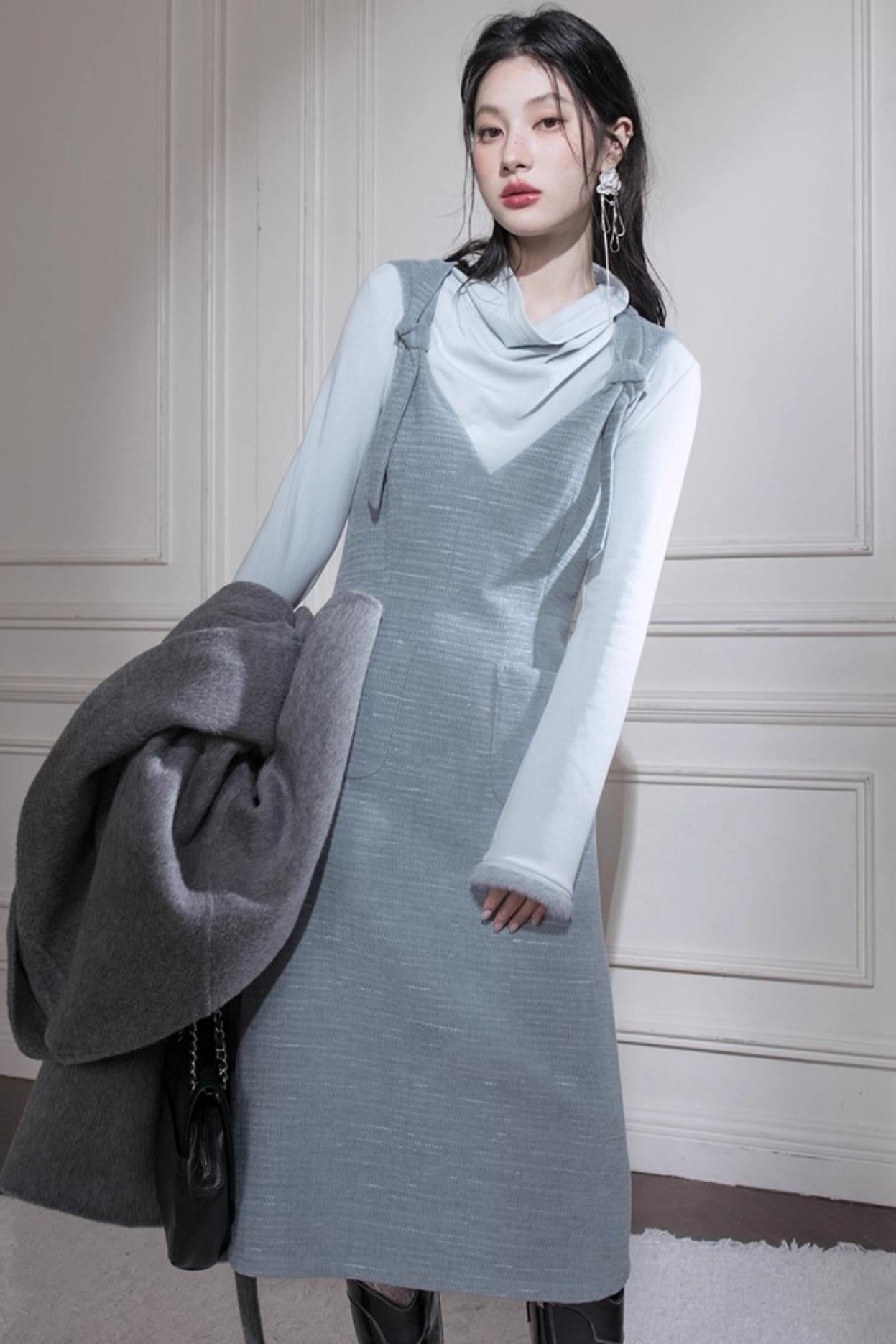 Layering Philosophy Chenille Tank Dress