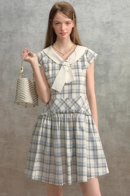 Chic V-Neck A-Line Dress