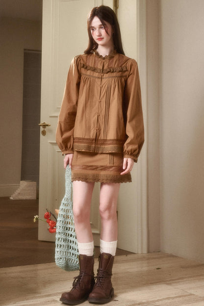 Small World Natural Cotton Skirt Set-Up