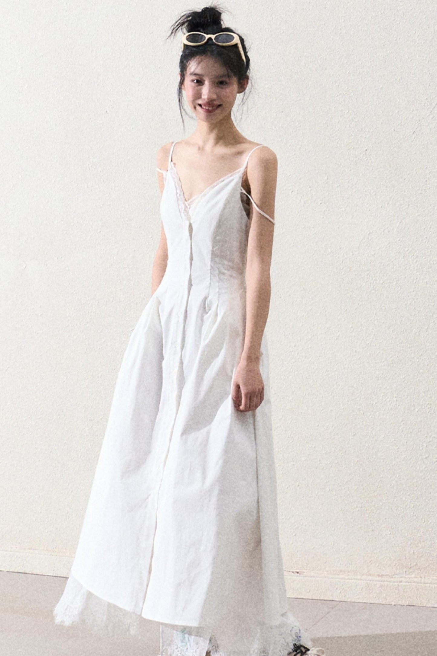 Elegant Waist Slip Dress