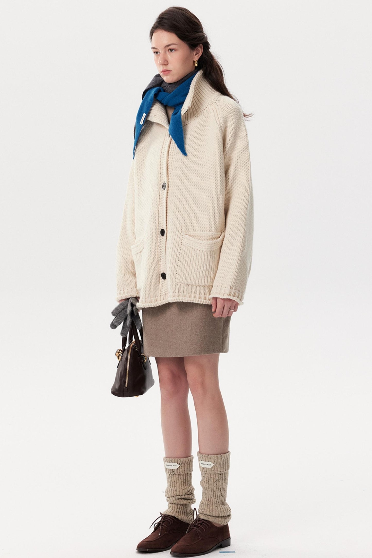 Scandinavian Retro Knit Jacket