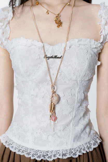 Flow Long Pendant Necklace