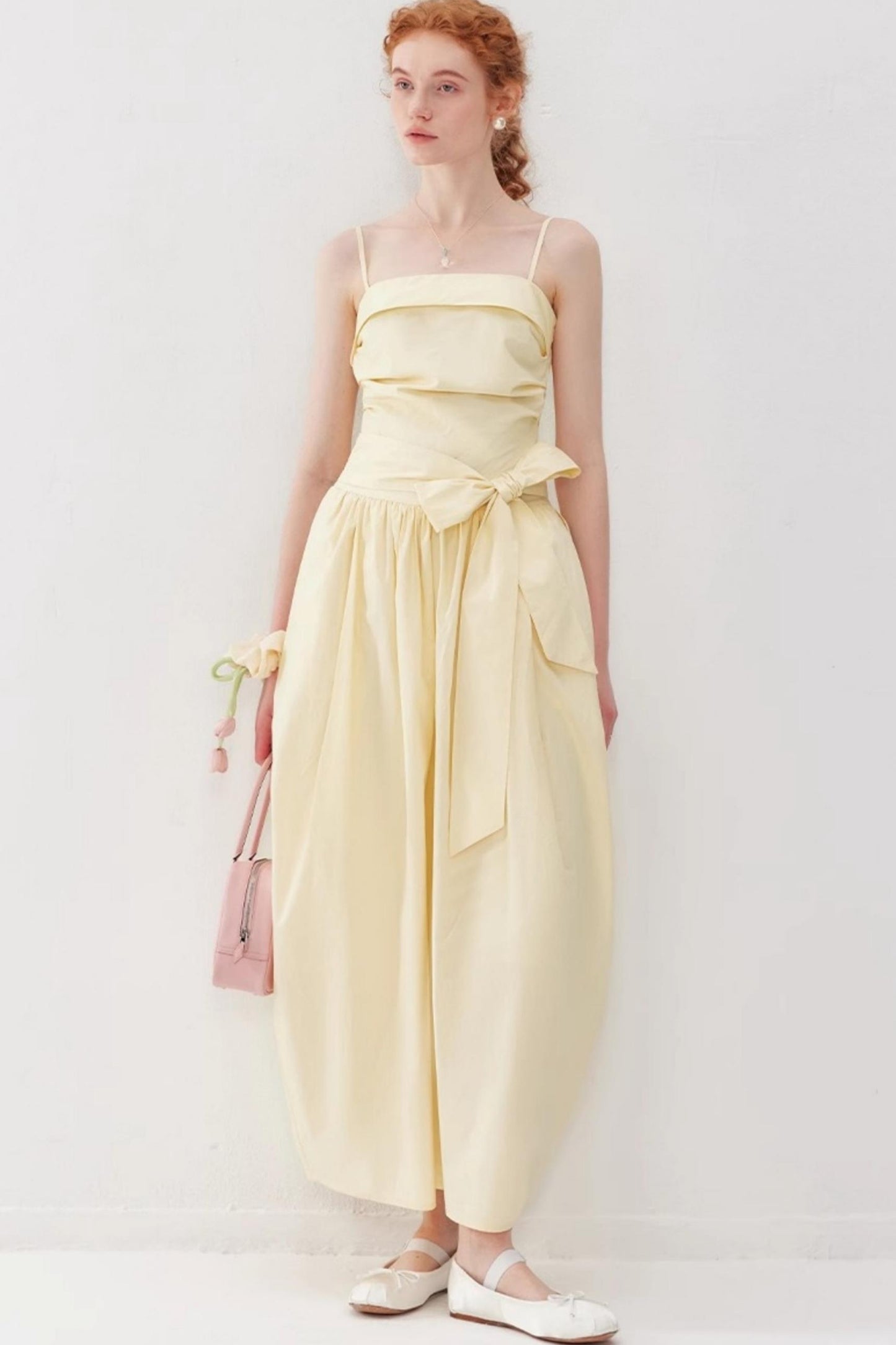 Tie-Waist Sheath Dress