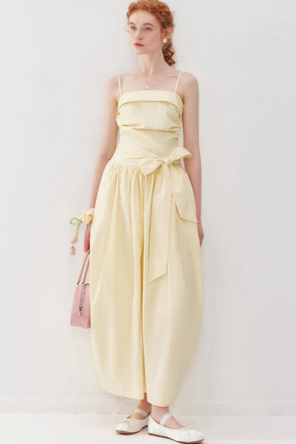 Tie-Waist Sheath Dress