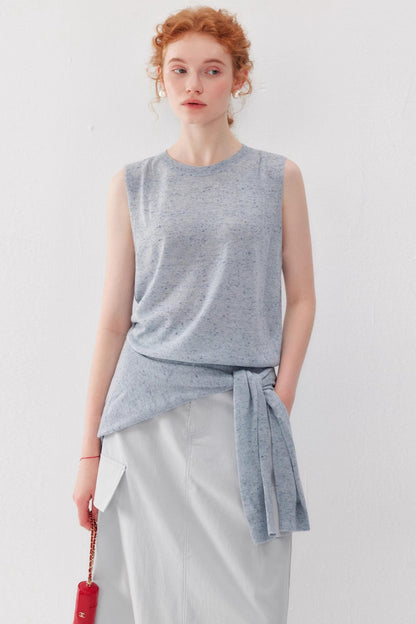 Linen UV Protection Knit Set-Up