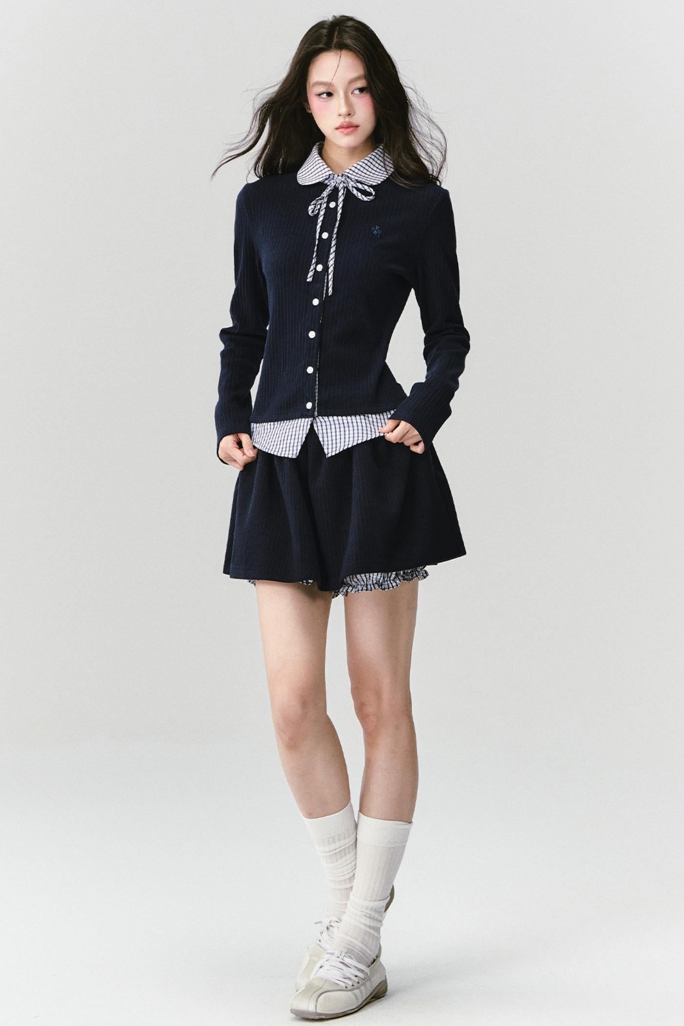 Korean High School Style Two-Piece Set-Up