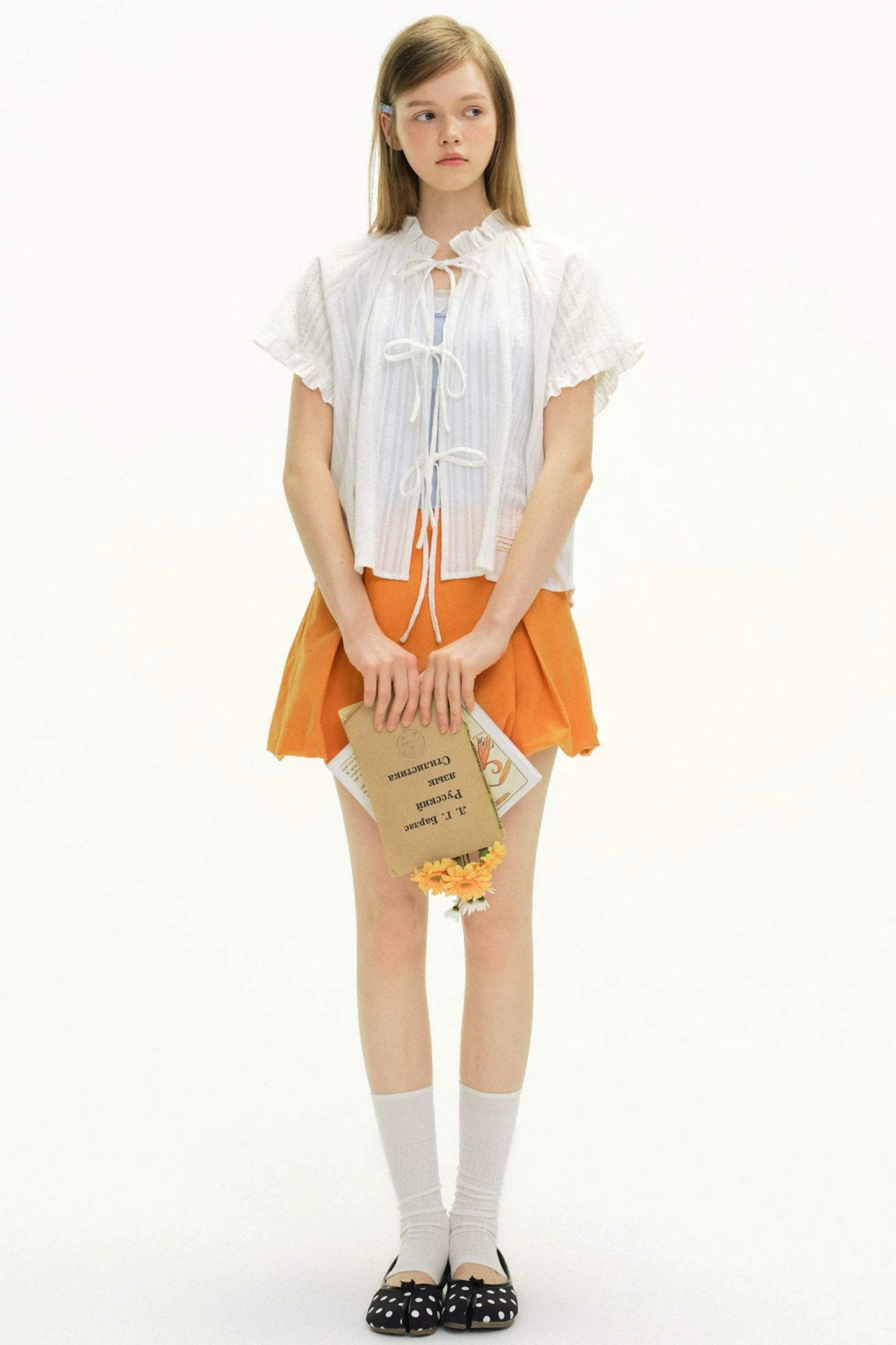Love Thoughts Ruffled Edge Top