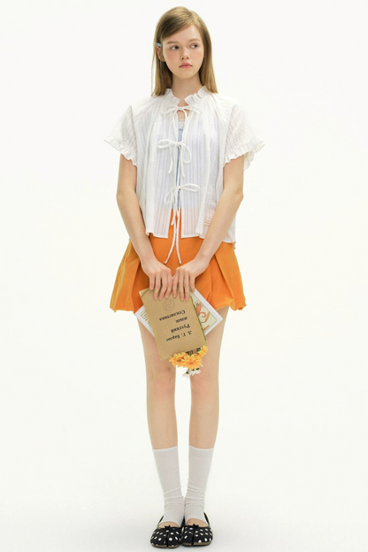 Love Thoughts Ruffled Edge Top