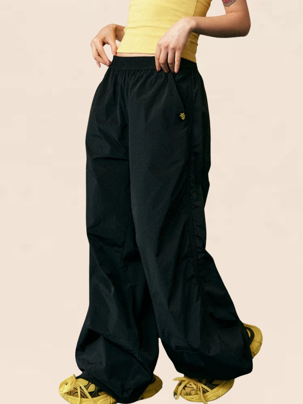 High Street Hip Hop Gerade Lange Hose