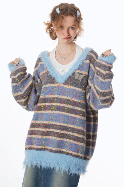 Gentle Vintage Stripe Sweater